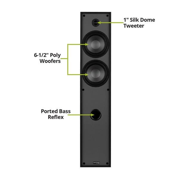 Amazon.co.jp: デイトンオーディオクラシックT65フロアスタンディング